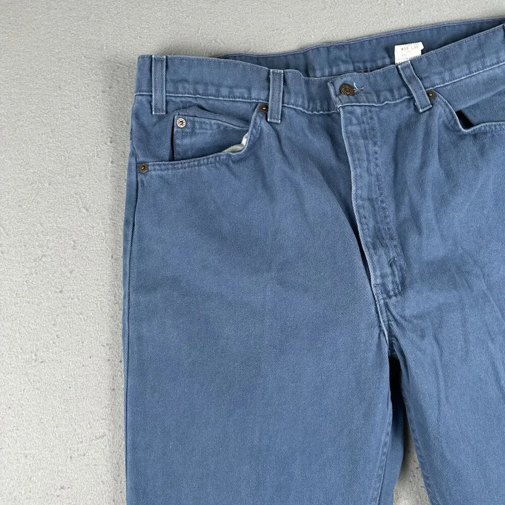 Vintage Levi's 505 Jeans Men's 38x32 Blue Denim Regular Fit Straight Leg